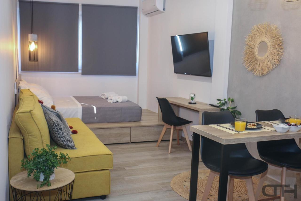 New Deluxe Studio 3 Downtown Thessaloniki - Fully Equiped Kültér fotó